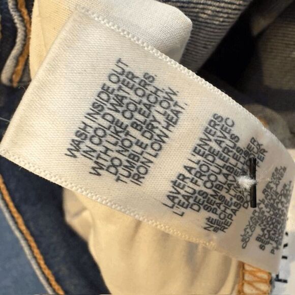 FRAME Le High Straight in Rubik Wash Stretch comfort Size 24 - Picture 10 of 15